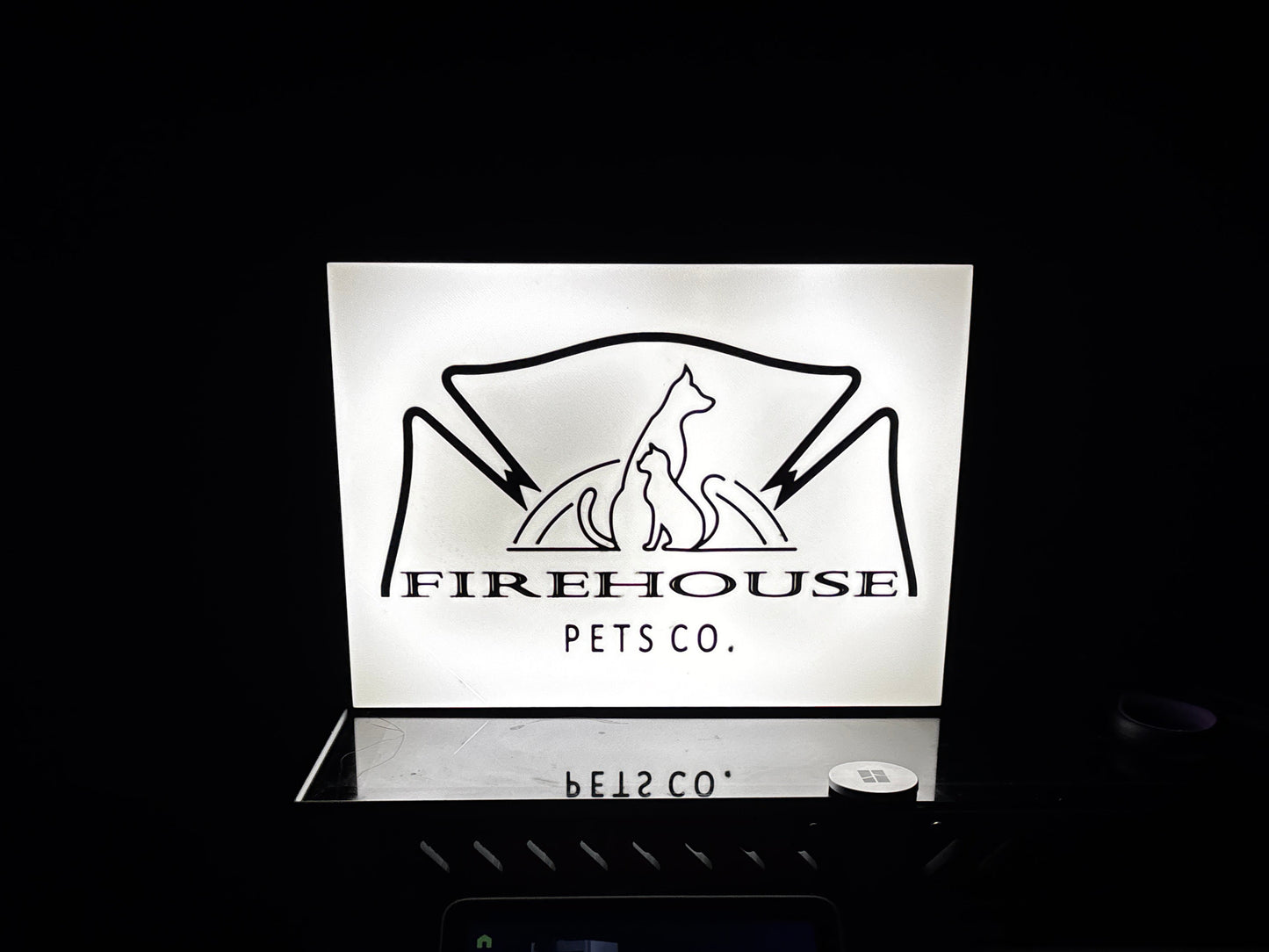 Firehouse Pets Light Box