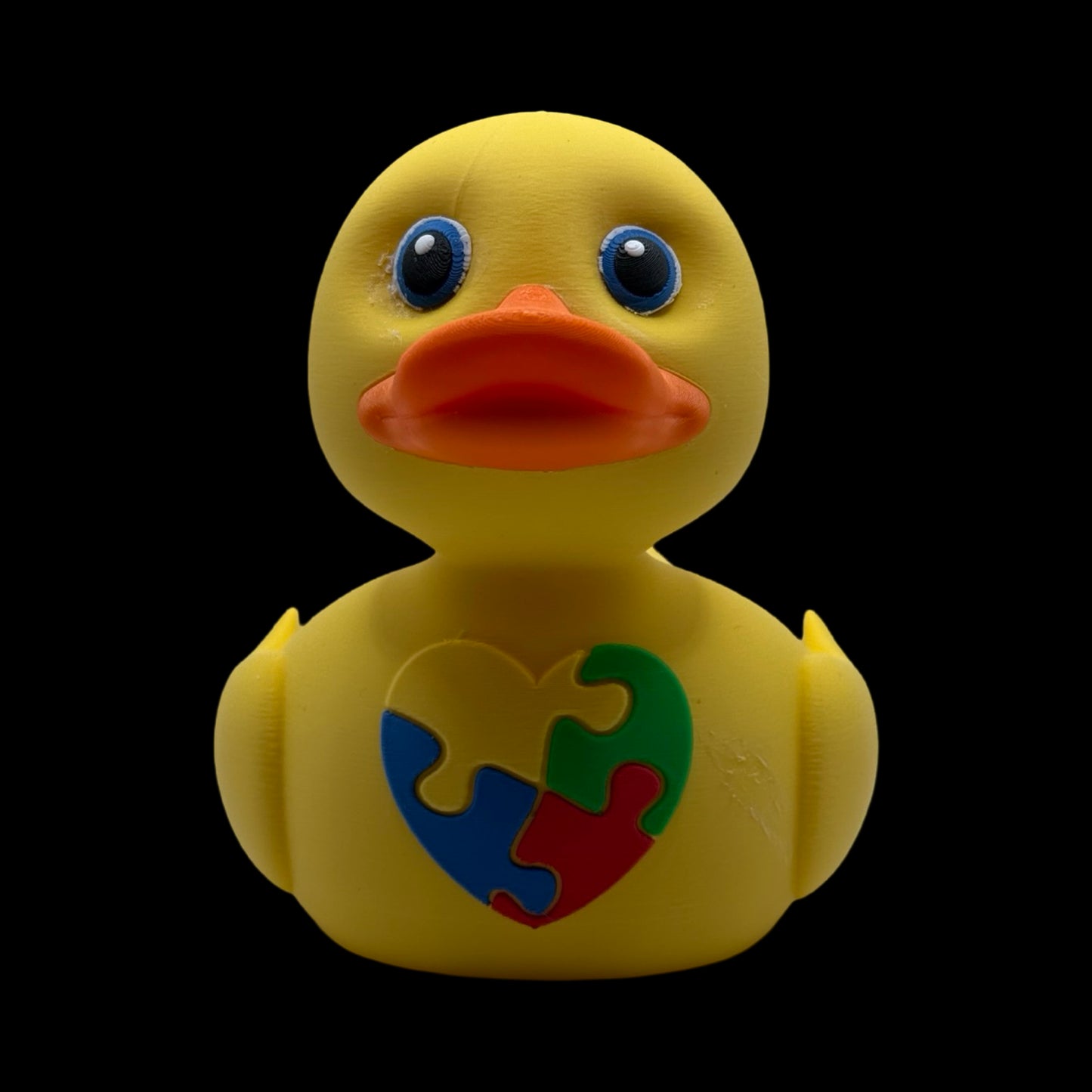 Autism Awareness Jeep Duck – 3D Printed with PLA