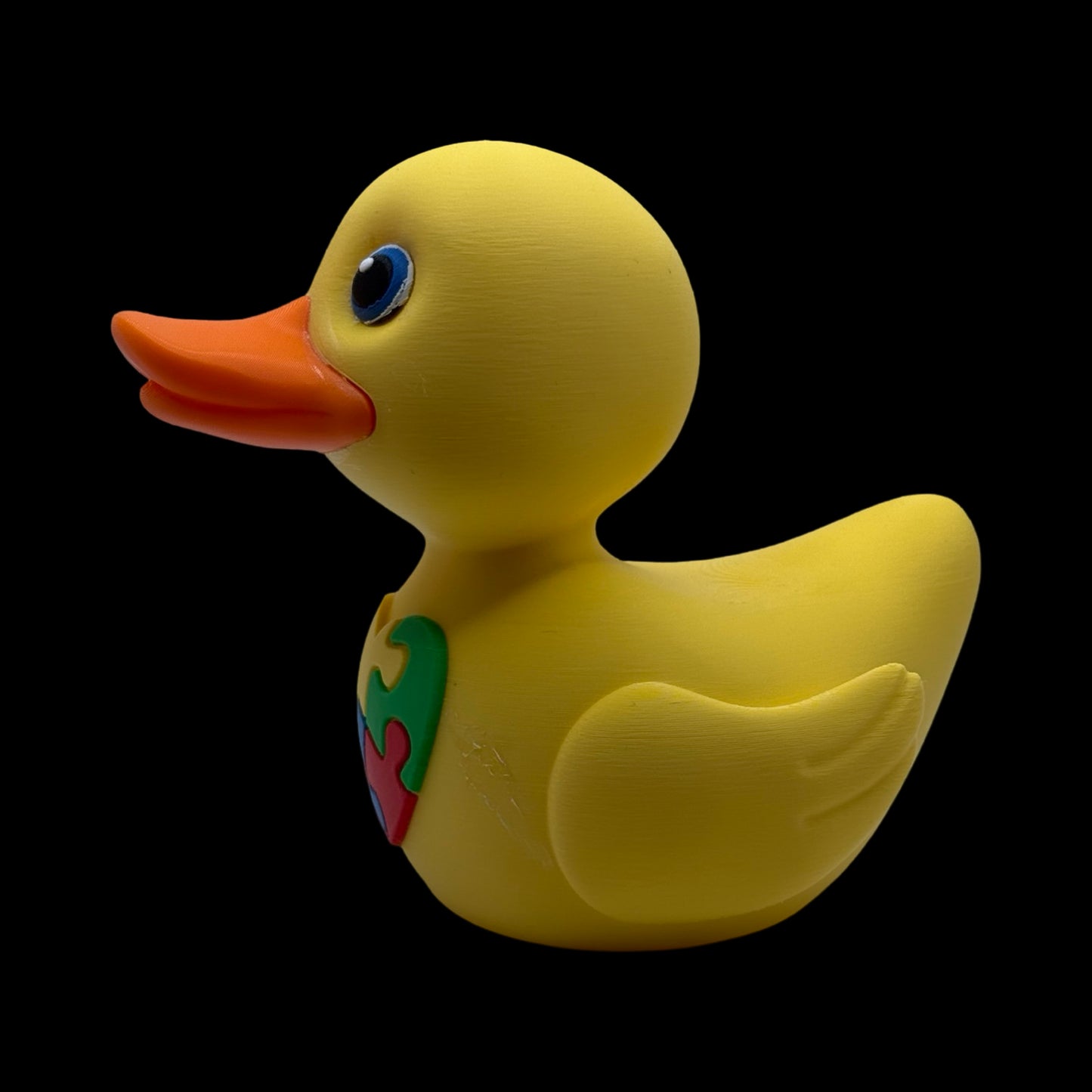 Autism Awareness Jeep Duck – 3D Printed with PLA